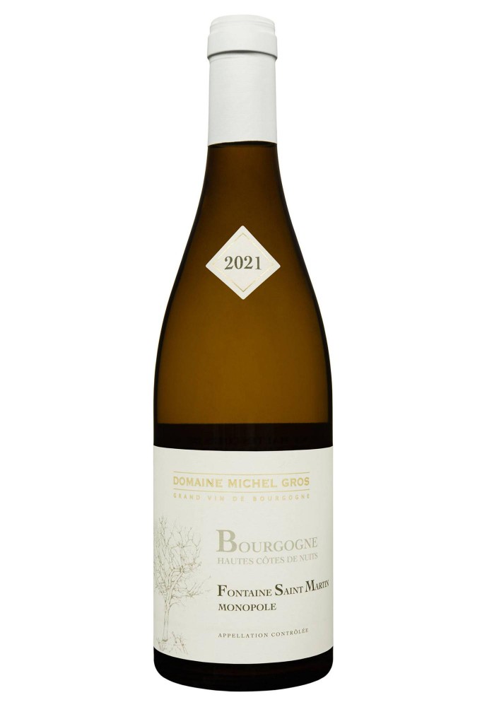 Вино Bourgogne Hautes Cоtes de Nuits Fontaine Saint Martin Monopole 2021 біле сухе 0.75/6 Франція