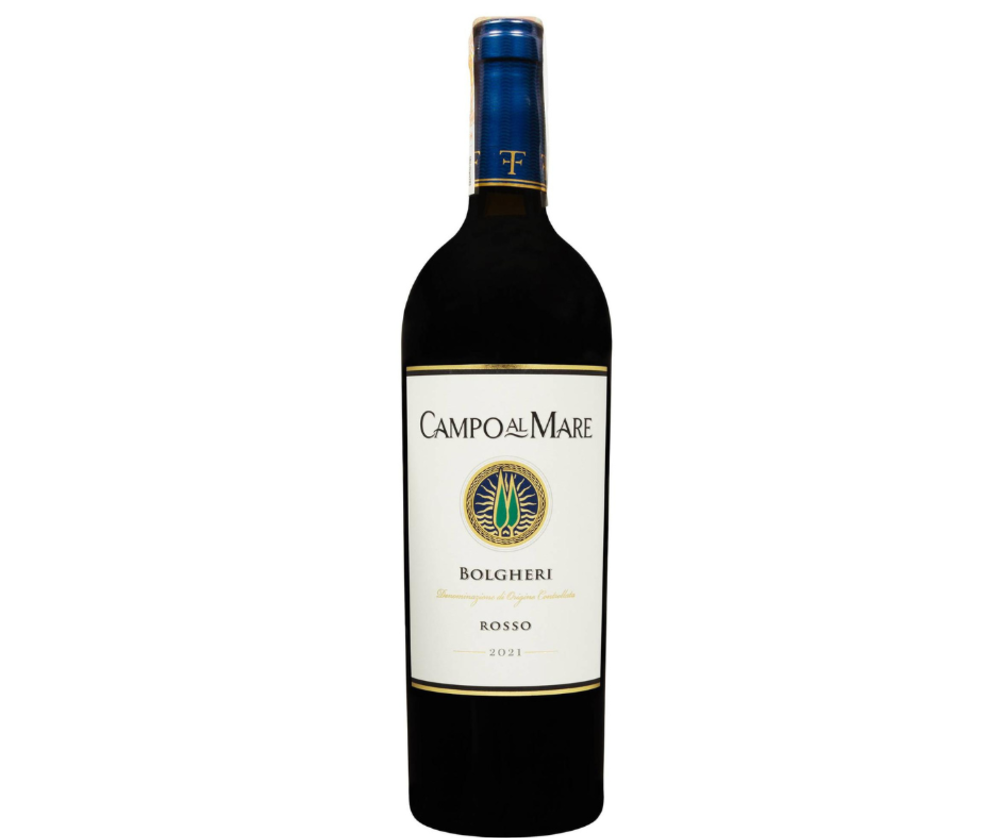 Вино Campo al Mare Bolgheri Rosso 2021 сухе червоне 0.75/6 Італія