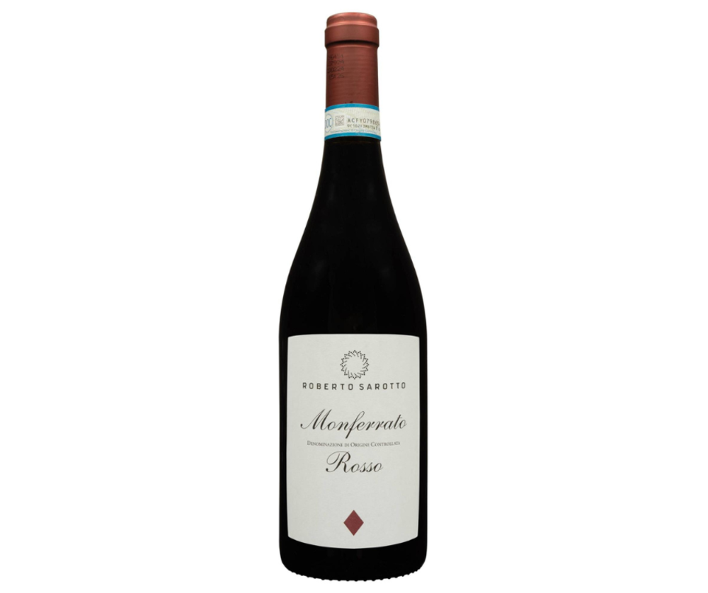 Вино Monferrato Rosso 2021 DDOC Roberto Sarotto сухе червоне 0.75/6 Італія