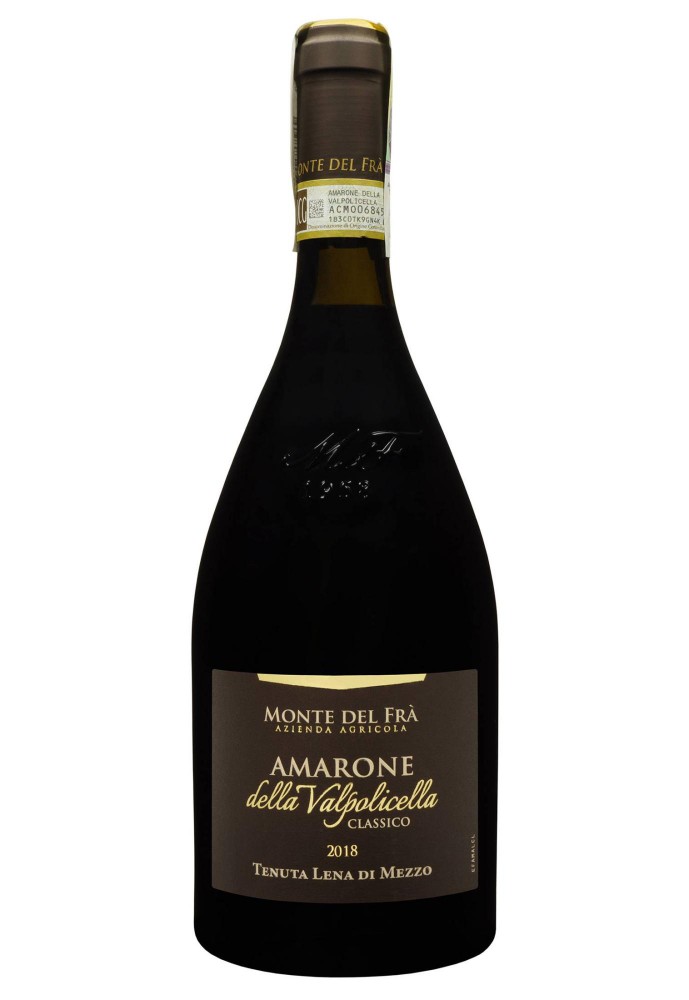 Вино Amarone Della Valpolicella Classico 2018 Monte Del Fra сухе червоне 0.75/6 Італія
