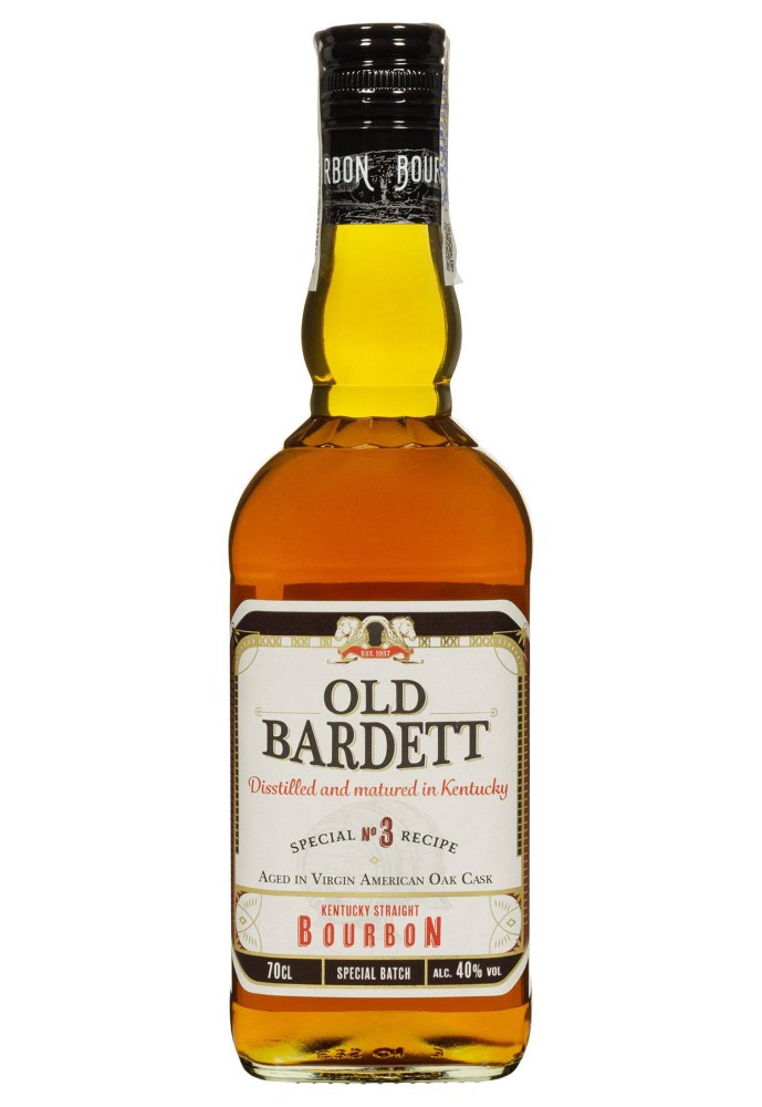 Віскі "Bourbon" Old Bardett 40% 0.7/6 Іспанія