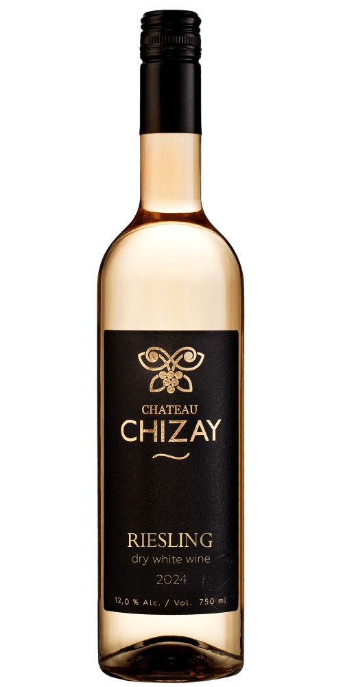 Вино ТМ "Chateau Chizay" "Рислінг" біле сухе сортове столове 0,75л.