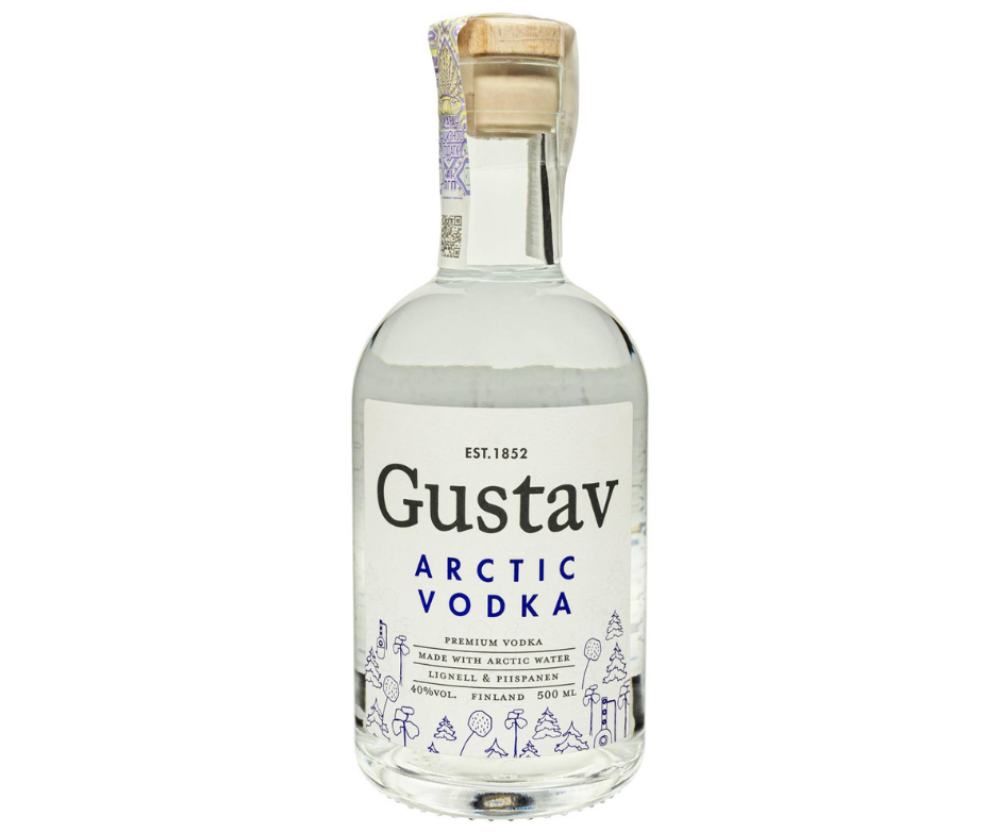 Горілка Gustav 40% 0.5