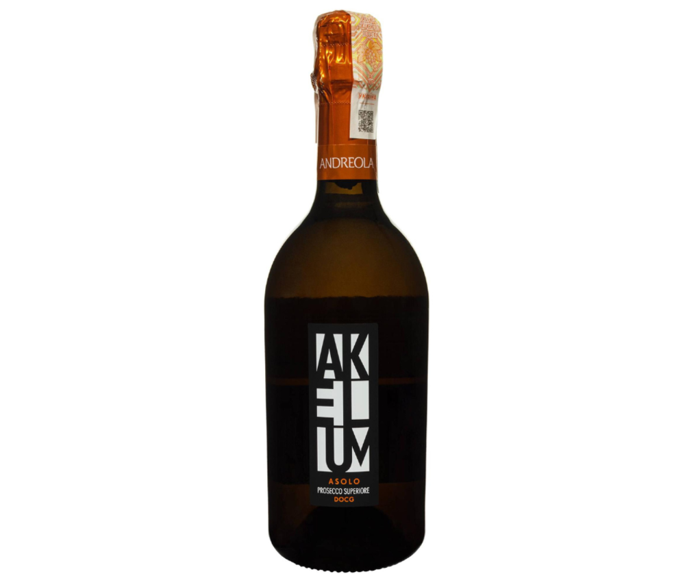 Вино ігристе "AKELUM" Asolo Prosecco Superiore Extra Dry DOCG 0.75/6 Італія