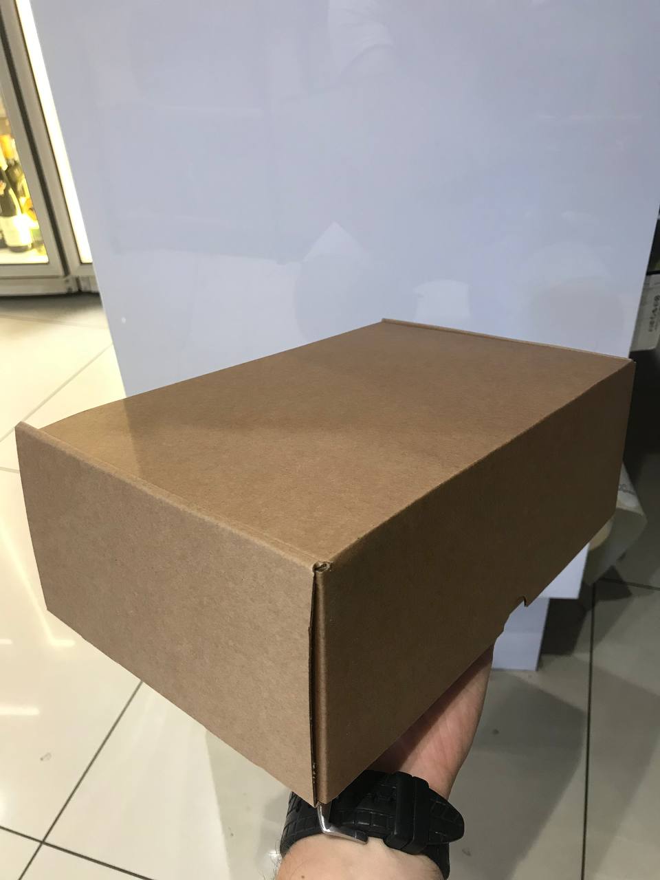 Коробка картонная крафт