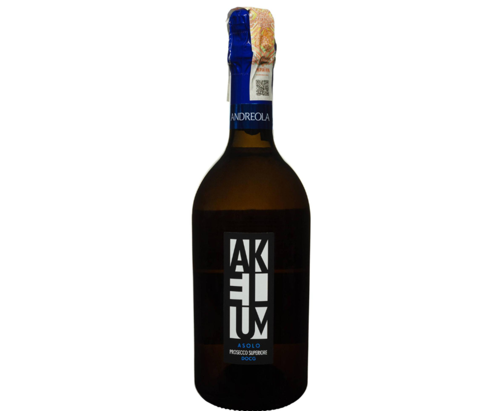 Вино ігристе "AKELUM" Asolo Prosecco Superiore Brut DOCG 0.75/6 Італія