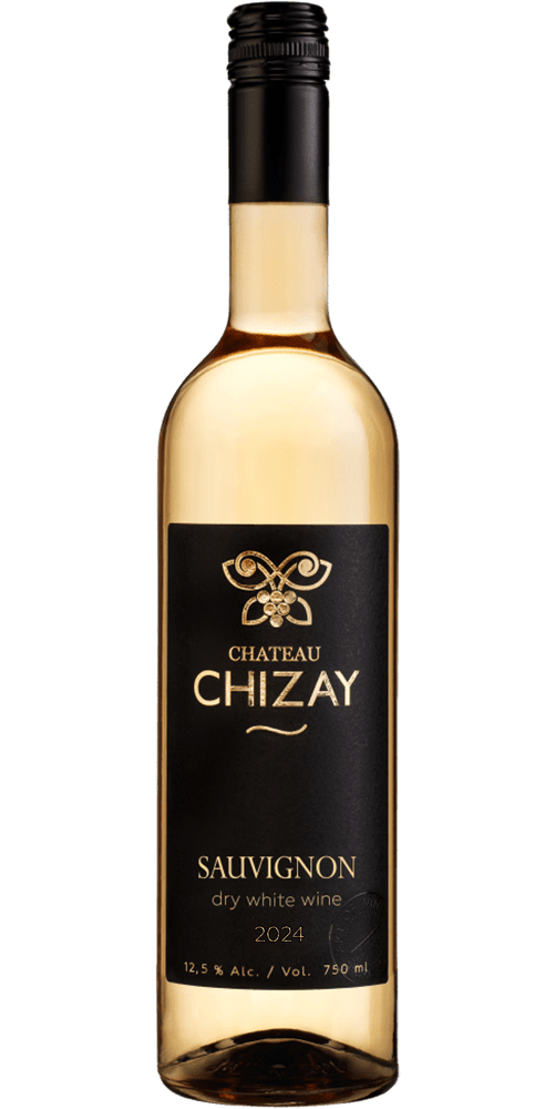 Вино ТМ "Chateau Chizay" "Совіньйон" біле сухе сортове столове 0,75л.