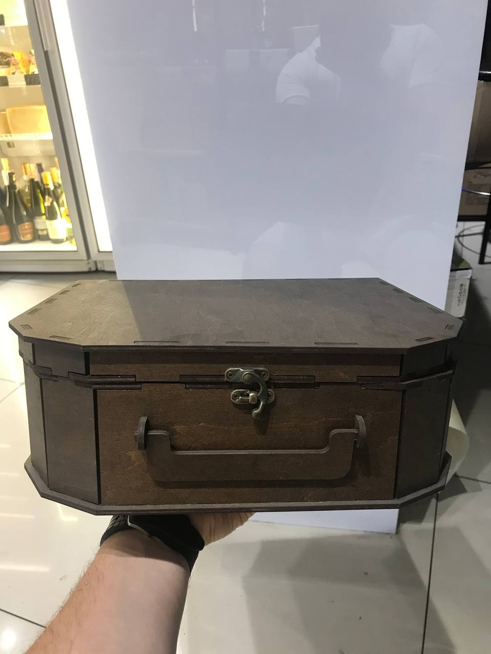 Ящик одинарний ажурний