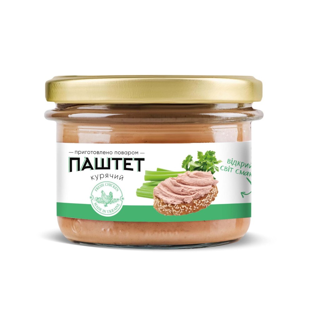Паштет курячий з селерою Шеф-Повар 200 гр.
