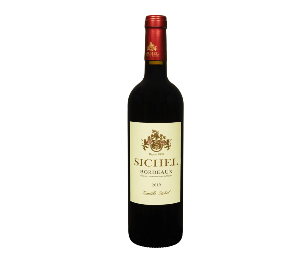 Вино Sichel Bordeaux Rouge 2019 AOC сухе червоне 0.75/6 Франція