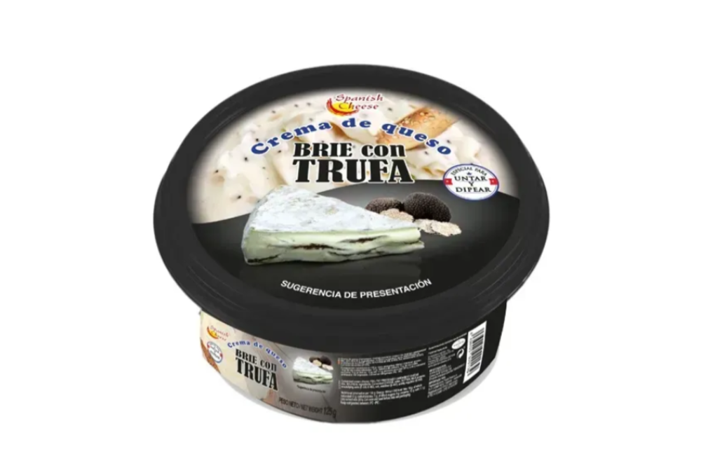Крем-сир 45% Брі з трюфелем 125г Spanish Cheese