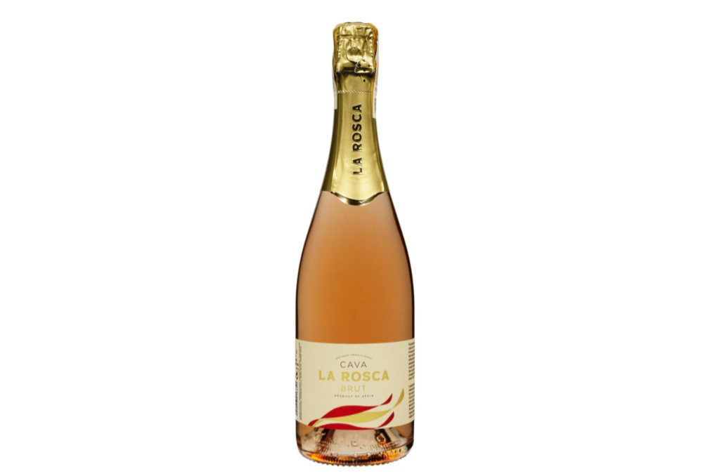 Вино ігристе Cava La Rosca Brut сухе рожеве 0,75