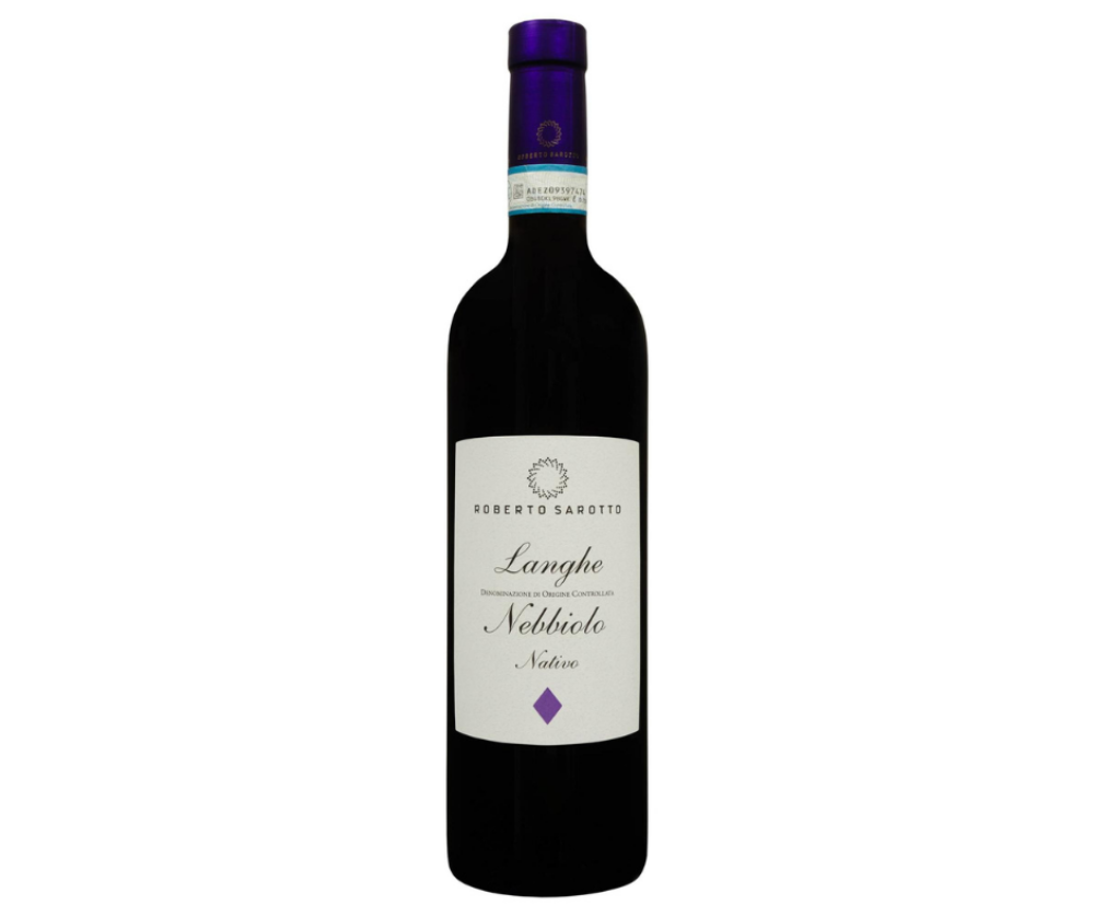 Вино Langhe Nebbiolo 2022 DOC Roberto Sarotto сухе червоне 0.75/6 Італія