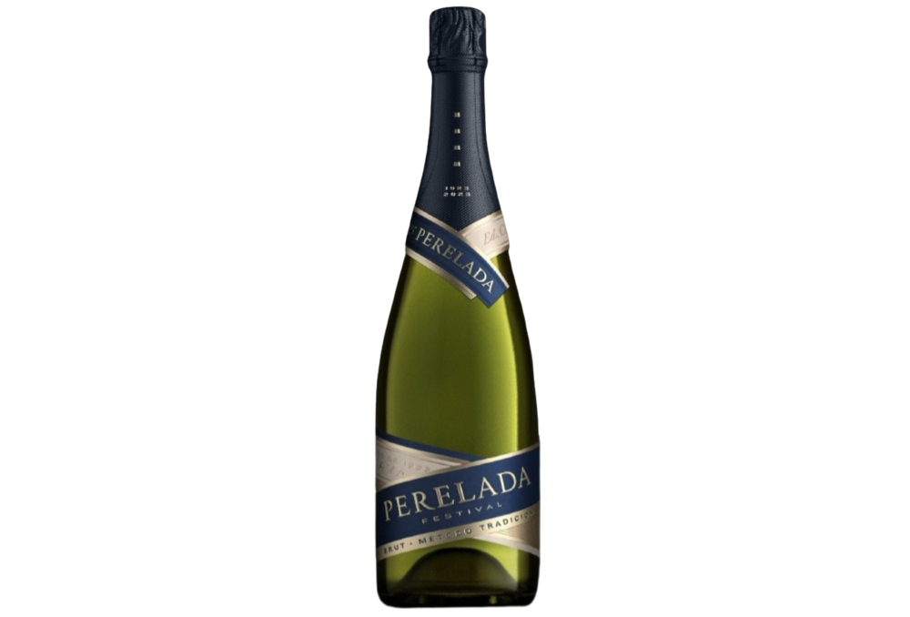 Вино ігристе Кава Перелада "BLUE FESTSVAL" Брют, 11,5%алк., 0,75л, сухе