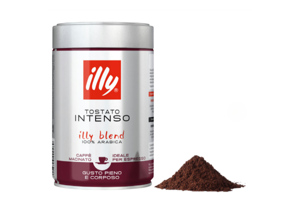 Кава мелена illy inteso 100% Arabican 250 г