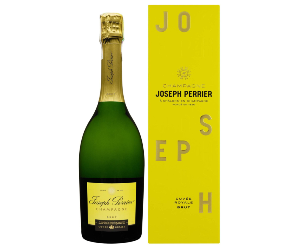 Шампанське Joseph Perrier Cuvee Royale Brut біле сухе 0.75/6 Франція в сув. коробці