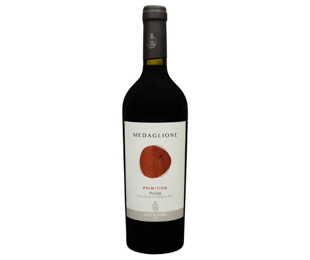 Вино Medaglione Primitivo Puglia сухе червоне 0.75/6 Італія