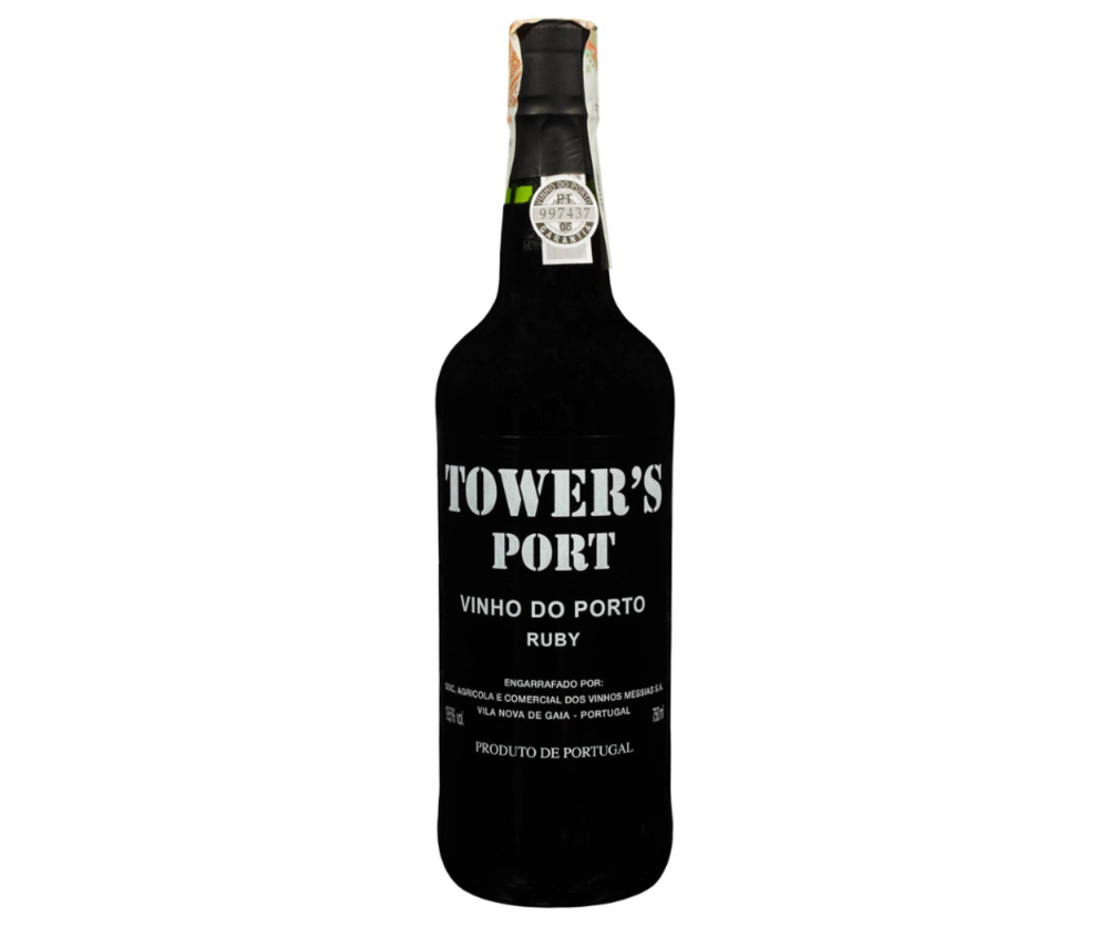 Вино Tower's Port Vinho do Porto Ruby портвейн кріплений 0.75/6 Португалія