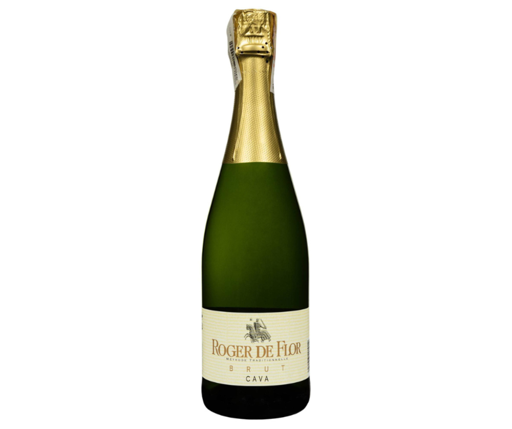 Вино ігристе Cava Roger de Flor Brut сухе біле 0,75 Іспанія