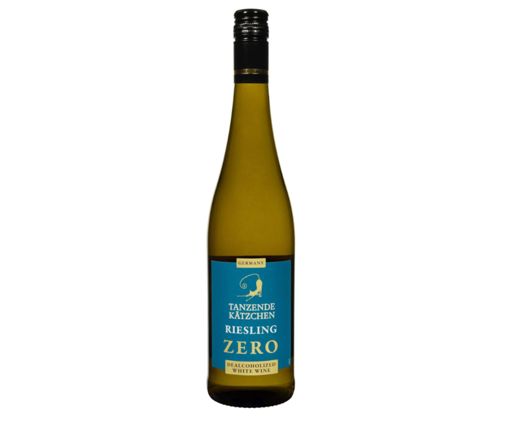 Вино Tanzende Katzchen Riesling б/а 0% біле напівсолодке 0.75/6 Германія