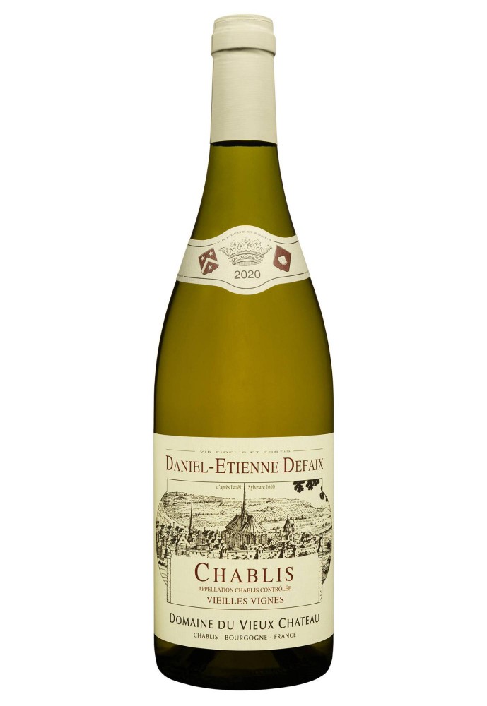 Вино Chablis Vieilles Vignes 2020 біле сухе 0.75/12 Франція