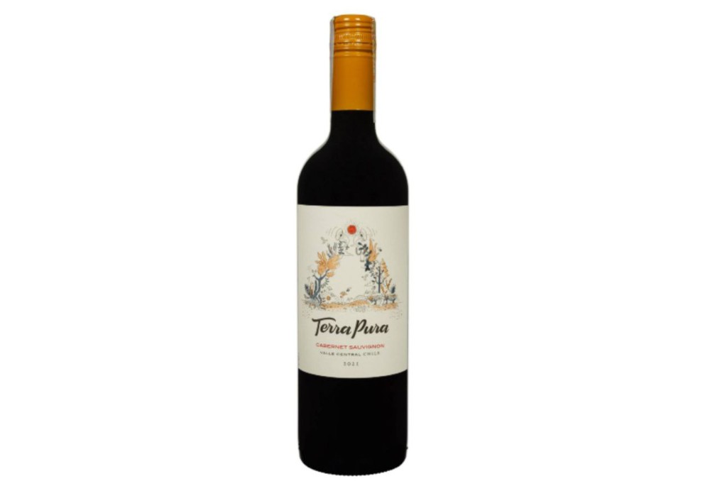 Вино "Terra Pura" Сabernet Sauvignon сухе червоне 0.75/12 Чилі