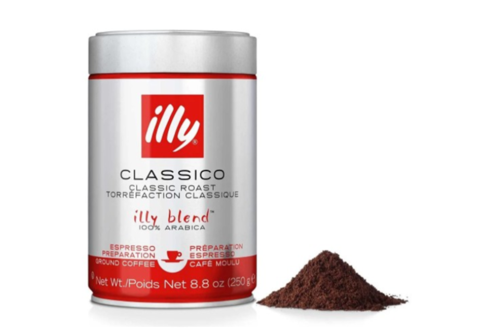 Кава млена illy Classico 100% Arabica 250 г