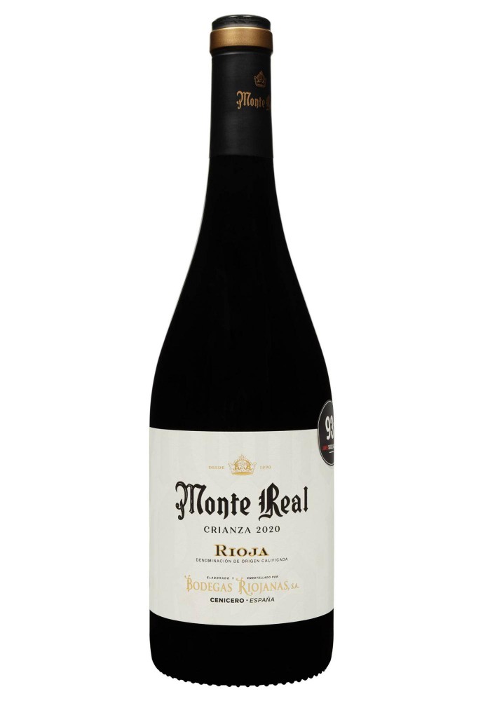 Вино Monte Real de Familia Crianza 2020 червоне сухе 0.75/6 Іспанія