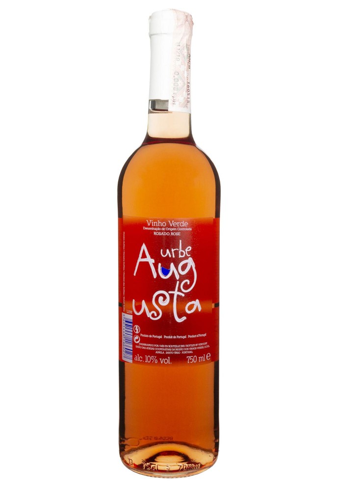 Вино Vinho Verde Augusta Rosado Rose рожеве напівсухе Португалія