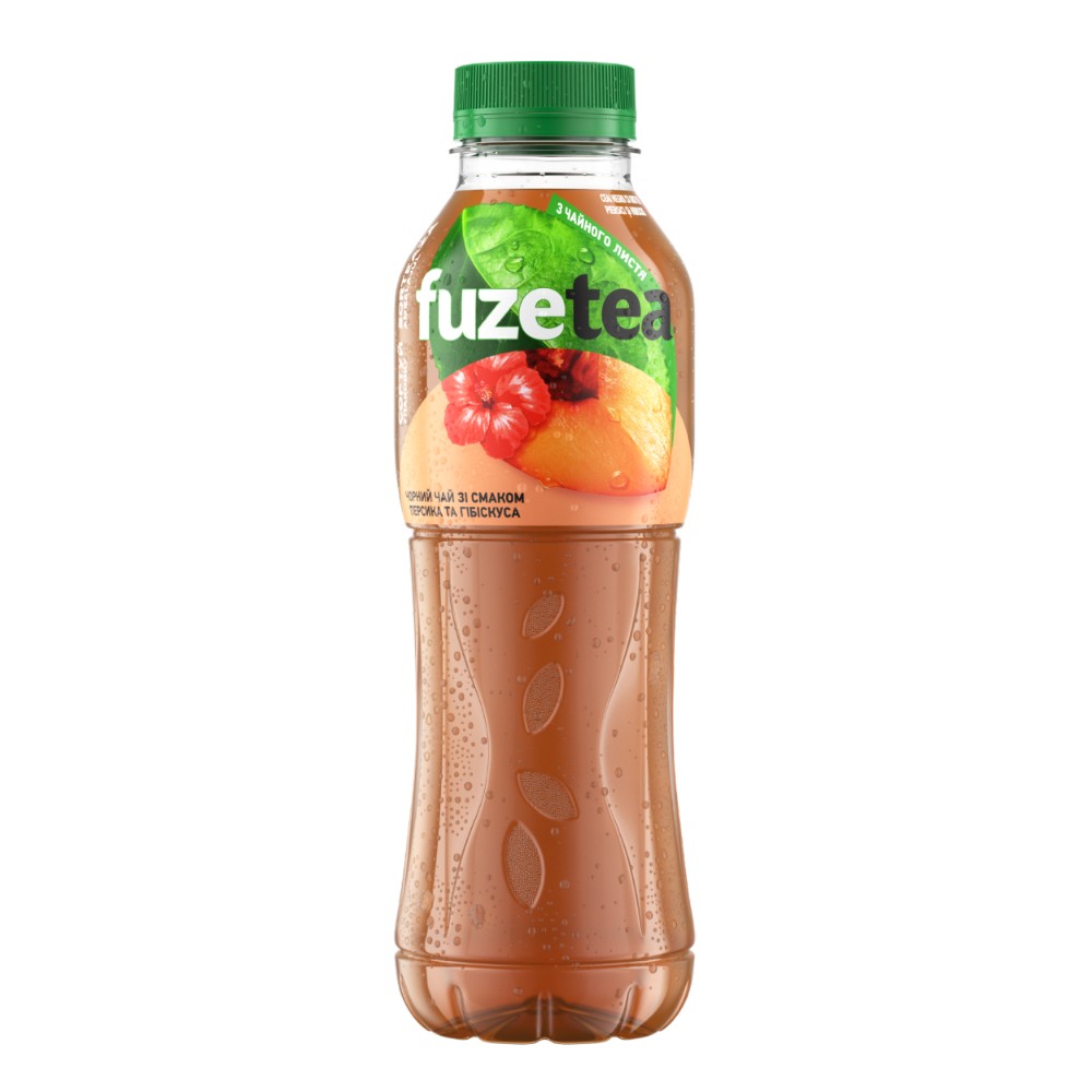 Чай холодний FuzeTea Персик 0,5 л