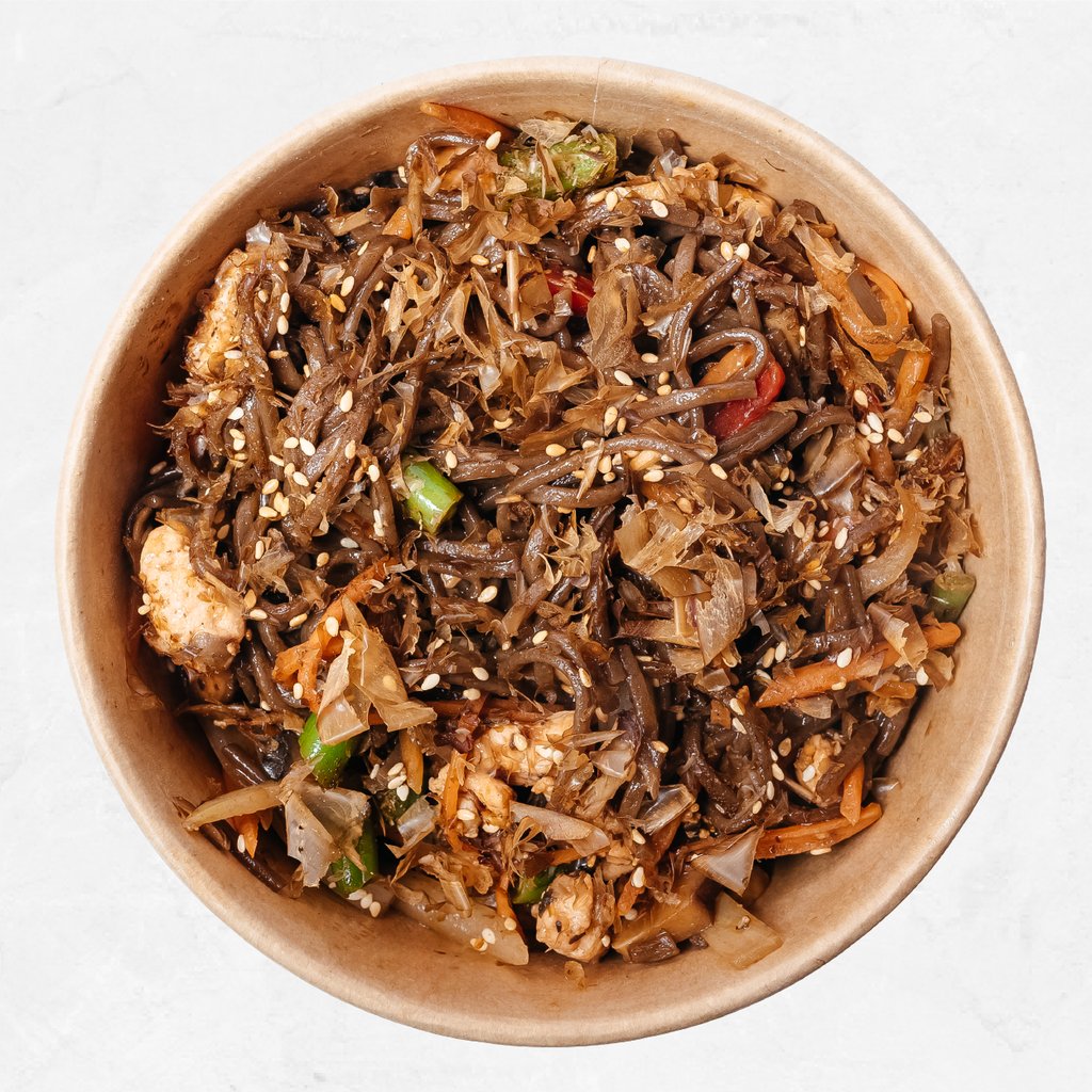 Соба з лососем