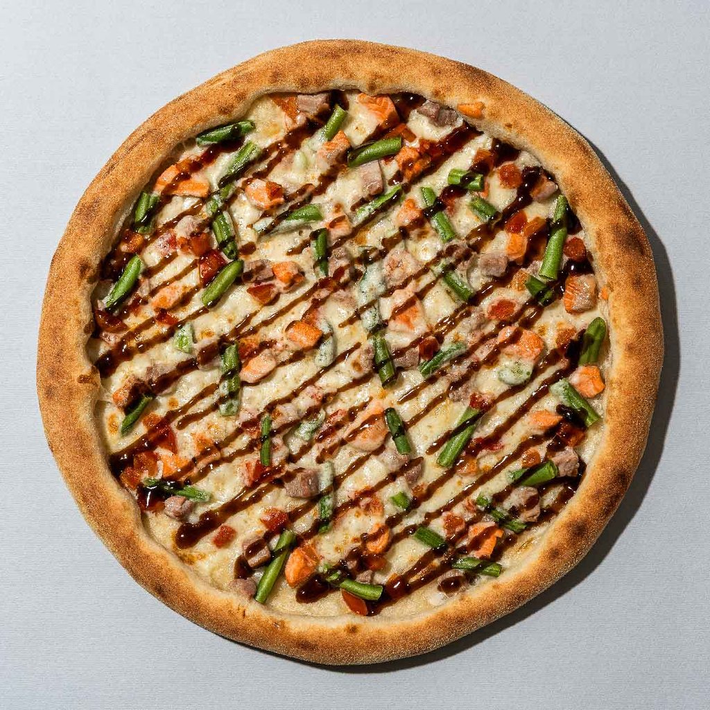 Піца з лососем та тунцем