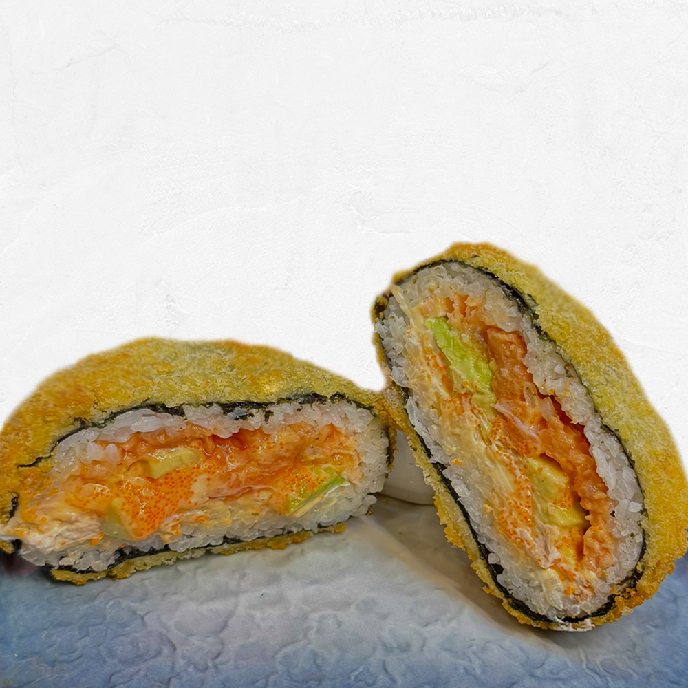 Суші бургер лосось