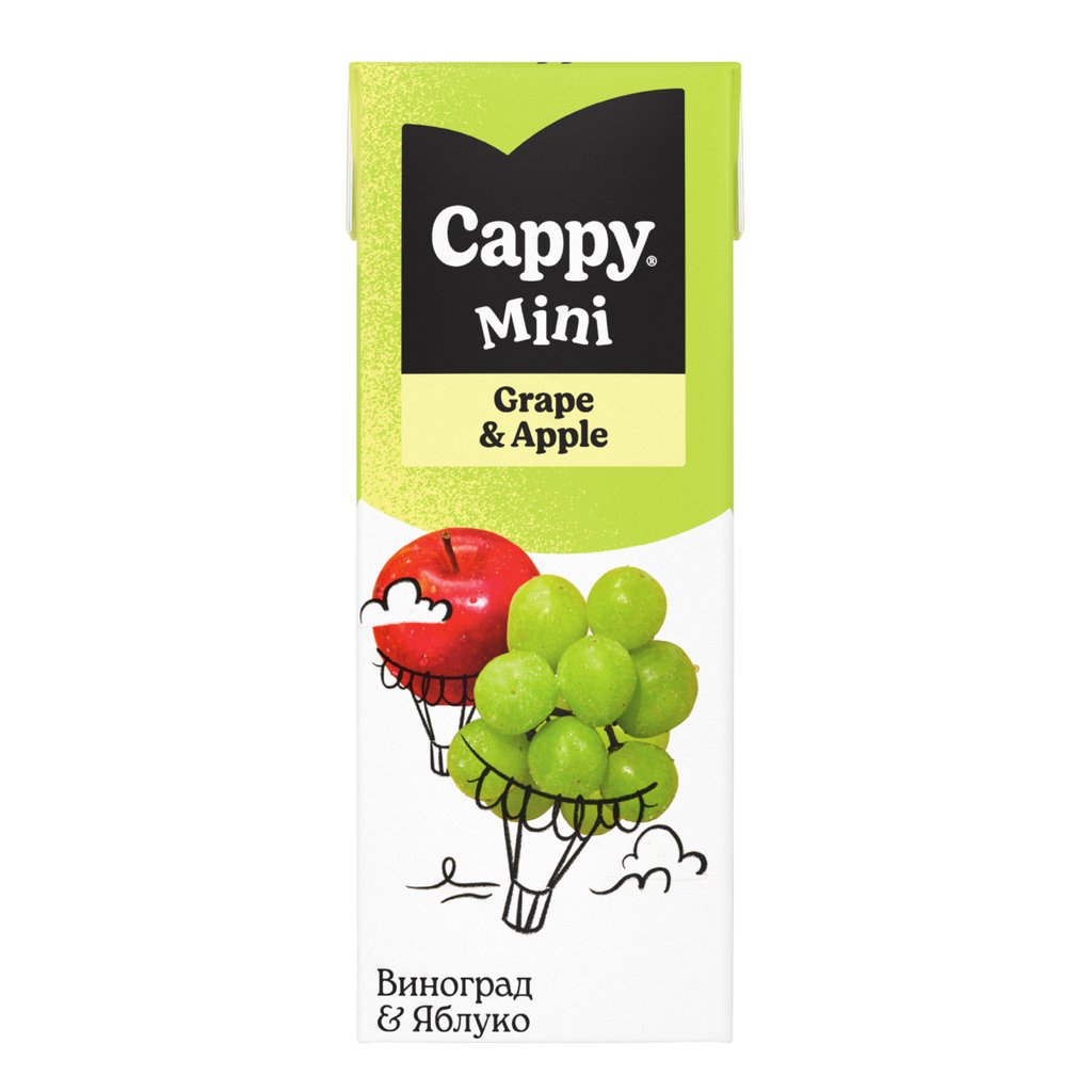 Сік Cappy Mini Яблуко-Виноград