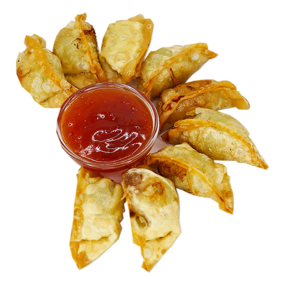 Гьодзи з качкою та соусом Sweet Chili