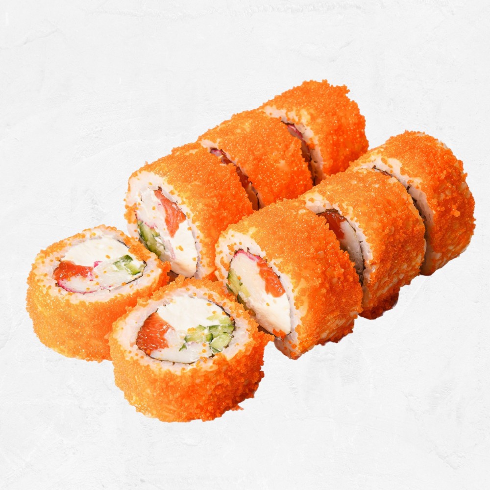 Каліфорнія з лососем та крабом