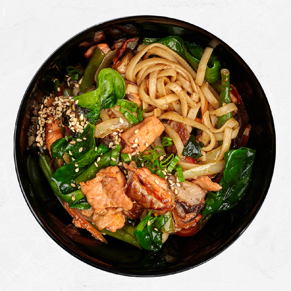 Удон з овочами