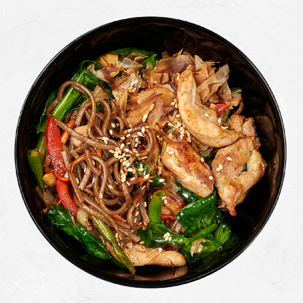 Харусаме з лососем