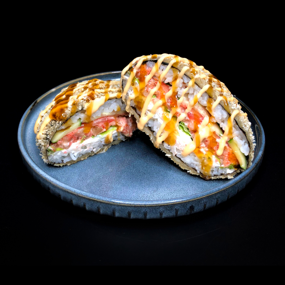 Суші-бургер з курочкою