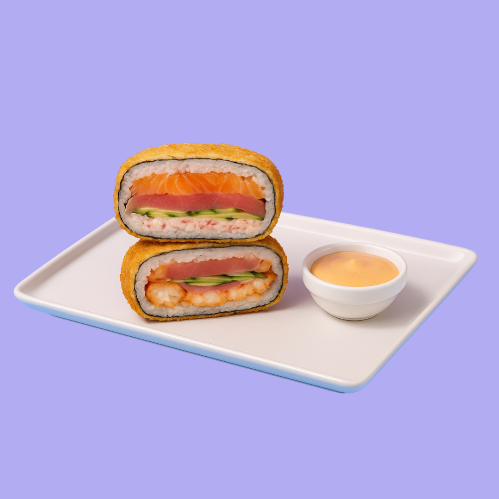 PREMIUM Суші-Бургер Три Риби