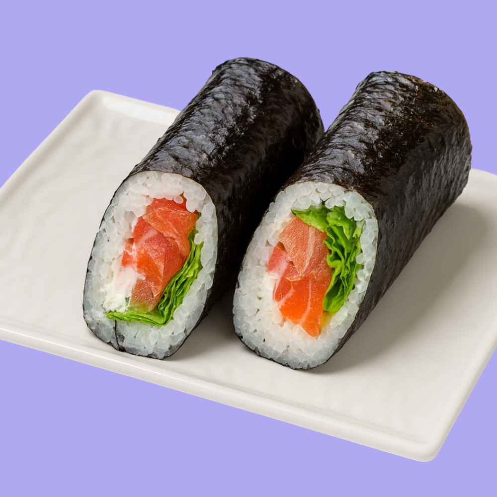 Хенд-Рол з лососем