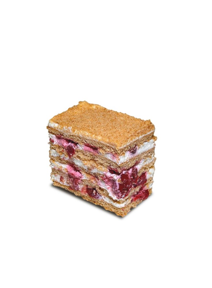 Медовик з вишнею