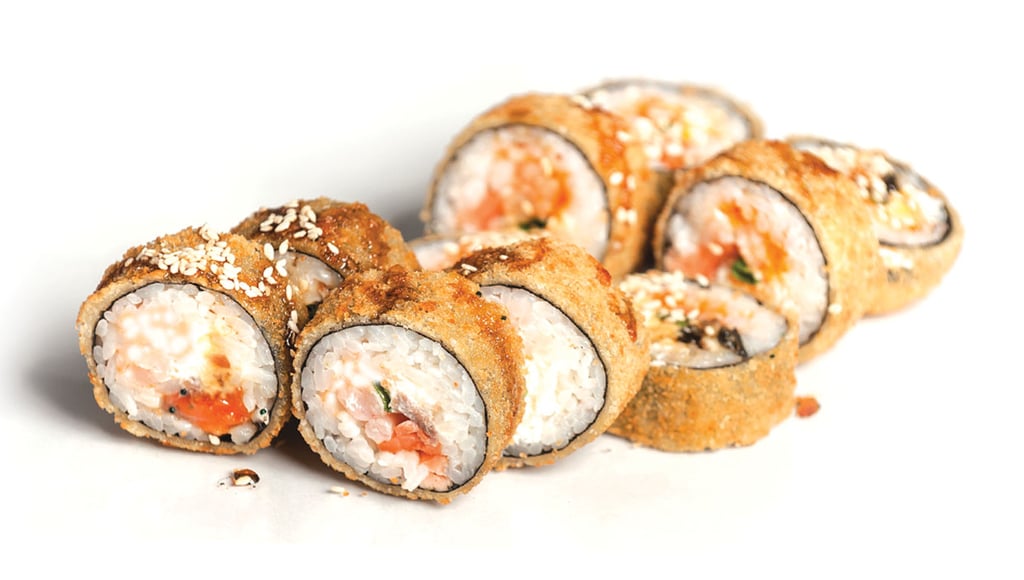 Сяке темпура