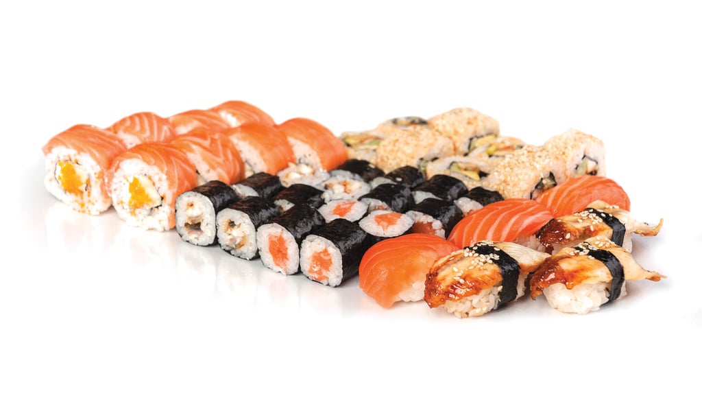 Сяке-унагі сет