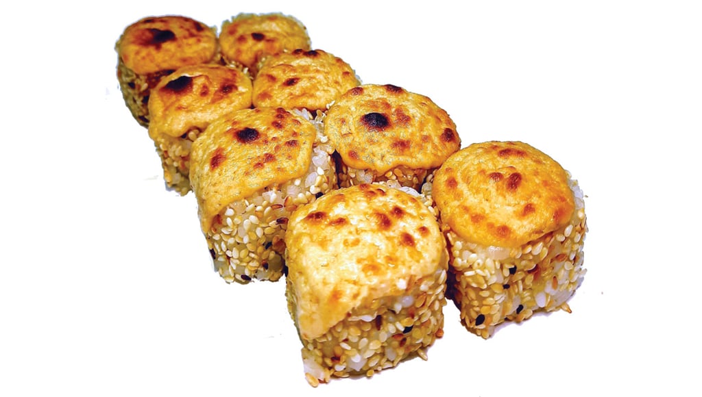 Запечений з креветкою