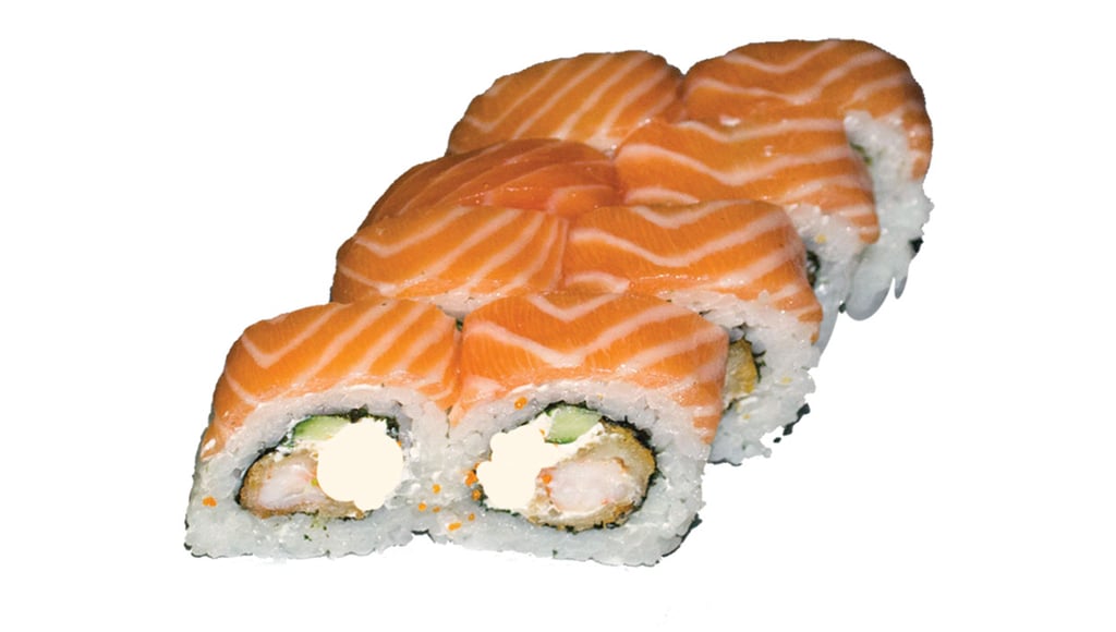 Вірджинія з лососем