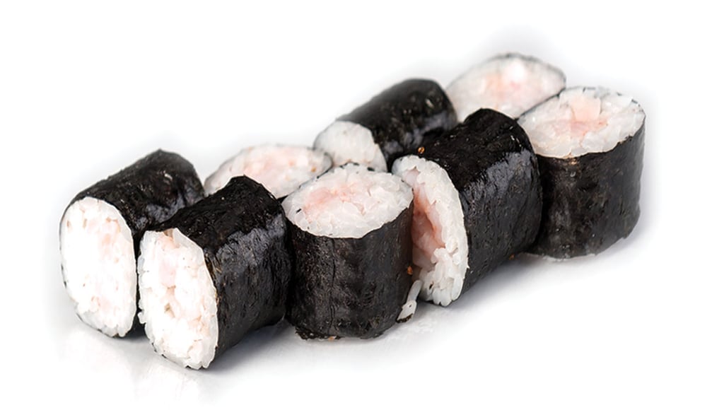 Маки з креветками