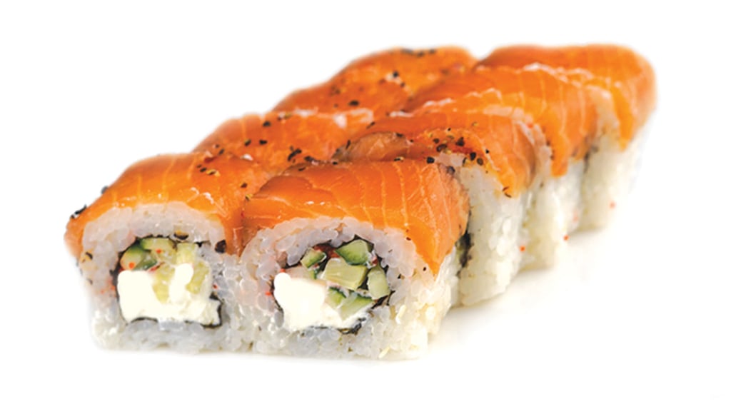 Філадельфія з маринованим лососем