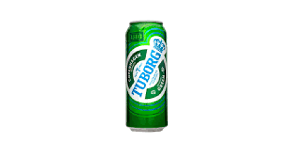 пиво Туборг 0,5л з/б