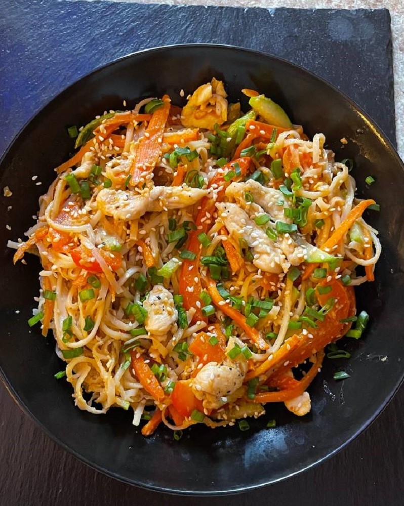 Яєчна локшина з Креветками 350г